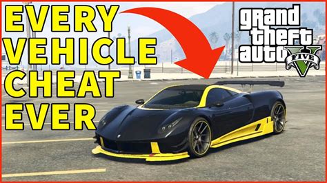 cheat code for super cars in gta 5 pc