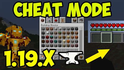 cheat mode in minecraft