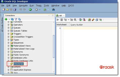 check directory in oracle
