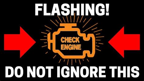 check engine light blinking after changing spark plugs
