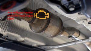 check engine light catalytic converter code