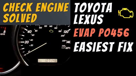 check engine light code po456