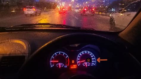 check engine light on after driving in rain