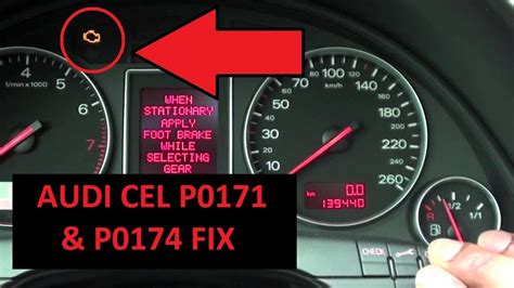 check engine light on audi a4