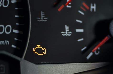 check engine light on steady problem