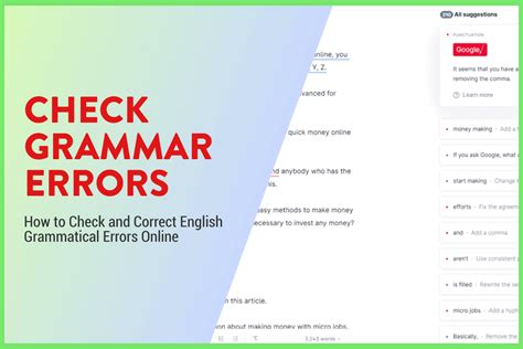 check grammatical errors in sentences online free