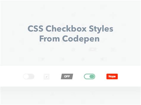 checkbox css codepen