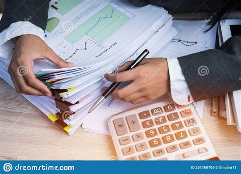 Someone checking documents