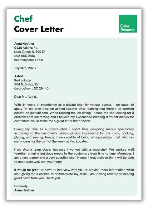 Chef writing application
