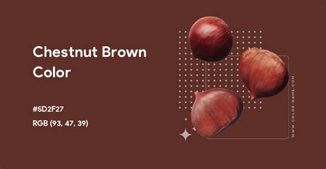 chestnut brown colour code
