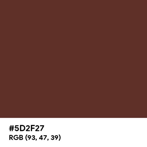 chestnut brown hex code