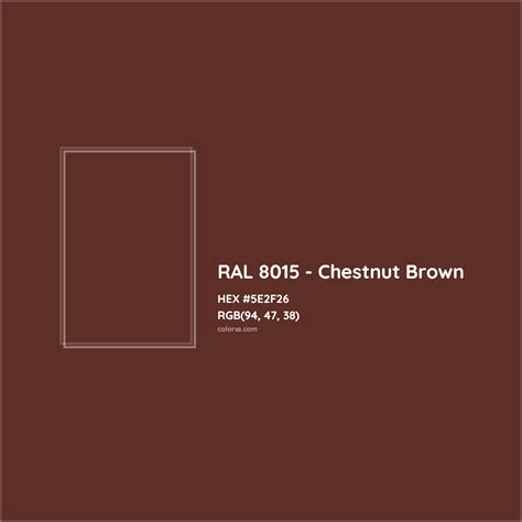 chestnut color code