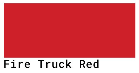 chevy fire engine red paint code