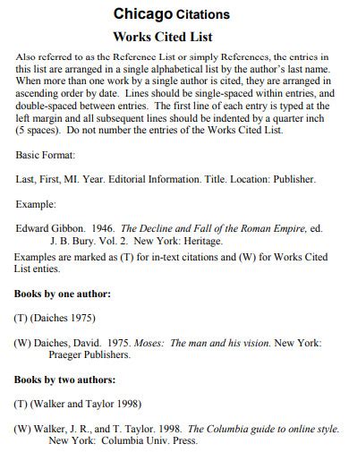chicago reference style example pdf