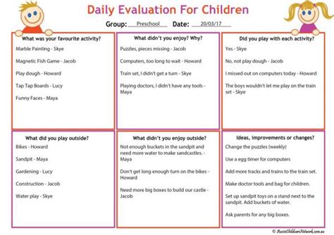 child feedback examples