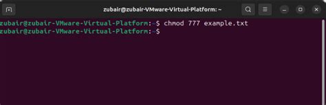 chmod command example 777