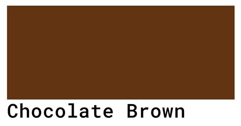 chocolate brown hex code