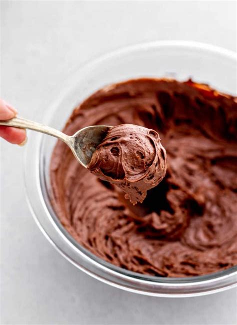 chocolate frosting recipe without powdered sugar