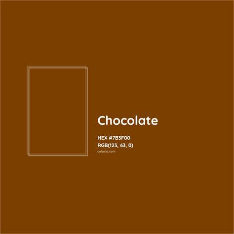 chocolate hex code