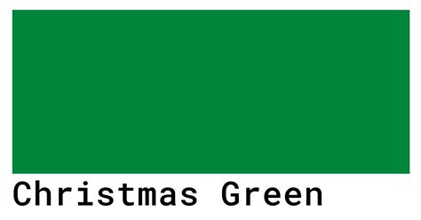 christmas green hex code