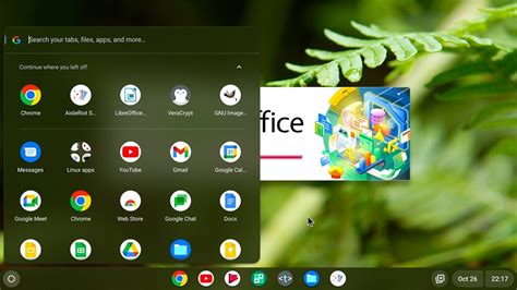 chrome os flex install linux apps