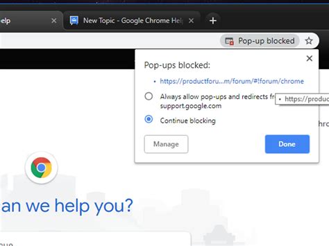 Pop-up Blocker
