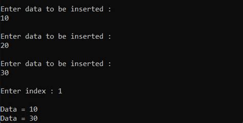 circular linked list in c program with output