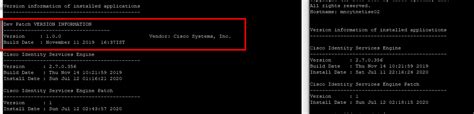 cisco ise upgrade memory check failed
