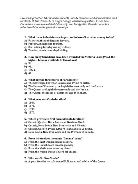 citizenship practice test questions and answers