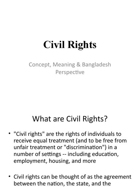 civil rights meaning in urdu