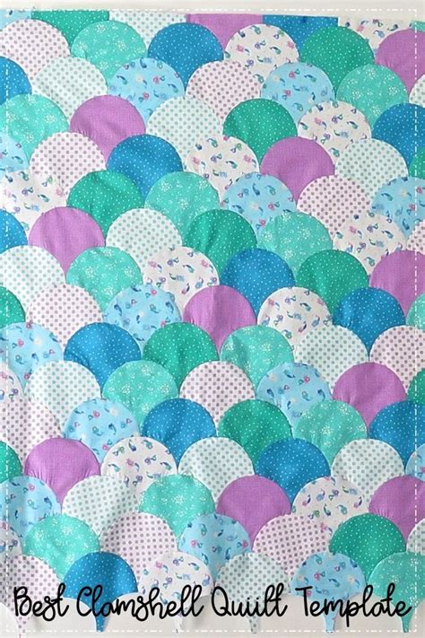 Clamshell Quilt Template