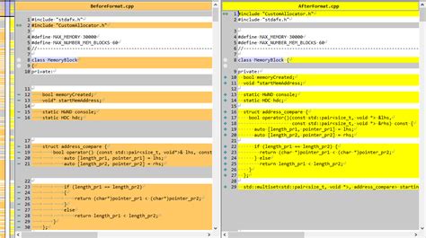 clang format style examples