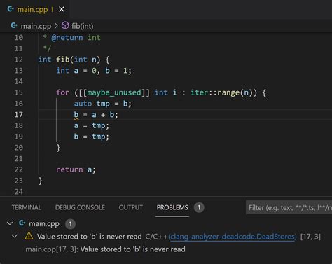clang tidy example c++