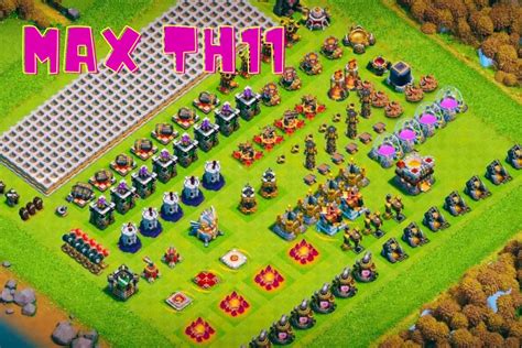 clash of clans how long does it take to max out th11