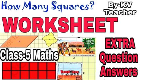 class 5 maths chapter 3 extra questions with answers