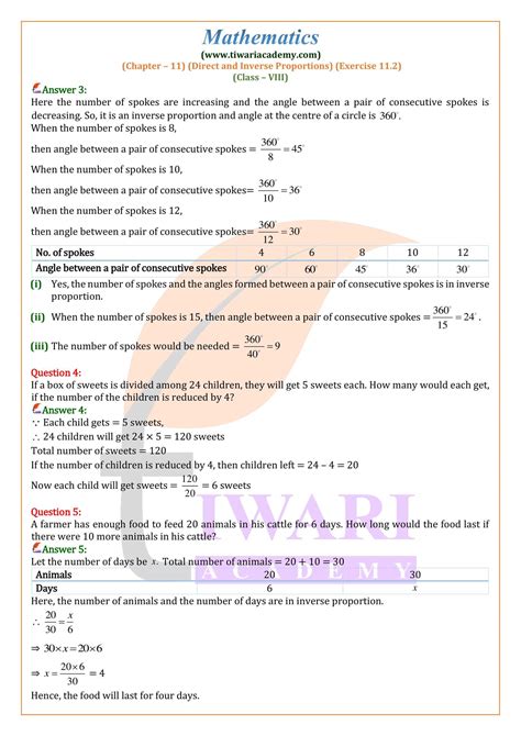class 8th chapter 11 maths solutions