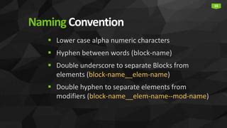 class naming conventions css
