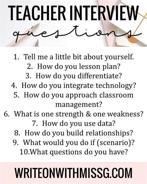 classroom assistant job interview questions and answers