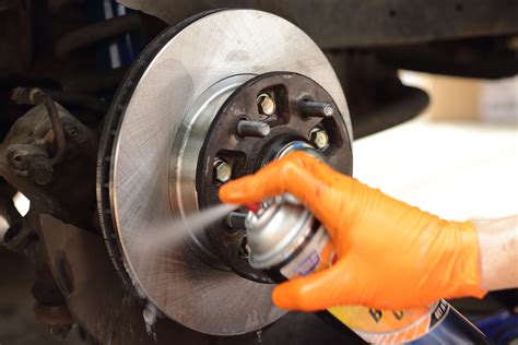 Cleaning Brake Rotors Image