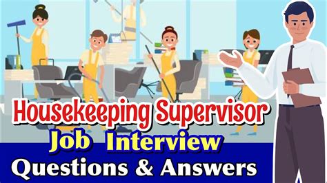 cleaning supervisor interview questions and answers