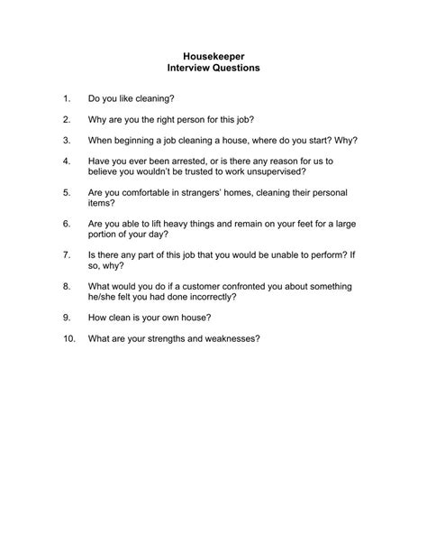 cleaning supervisor interview questions and answers pdf download