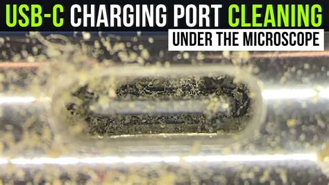 cleaning usb port