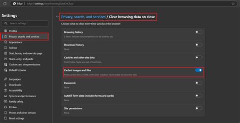 clear browser cache