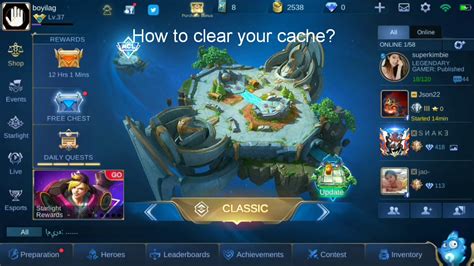 Membersihkan Cache