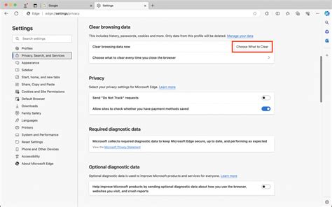 clearing browser cache