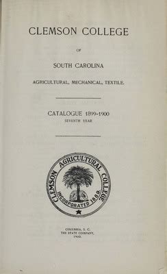Clemson Academic Catalog