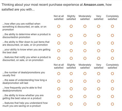 client feedback survey examples