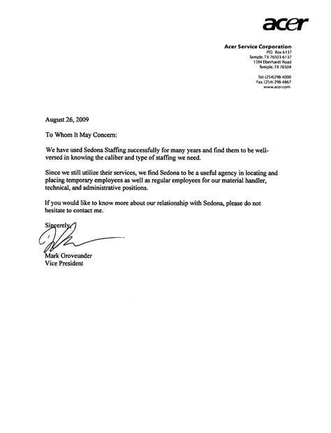 client reference letter example