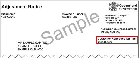 client reference number