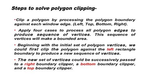 clipping polygons in computer graphics